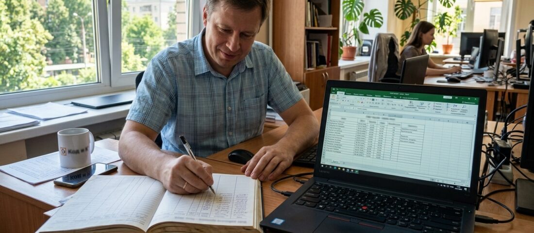 Почему ручной учёт долго кажется удобным